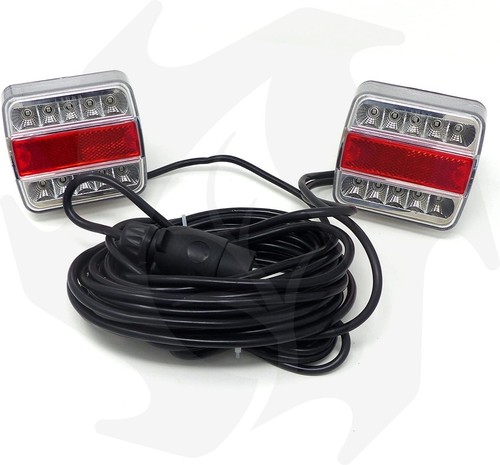 Kit luci magnetici 12v con - kit, 12v,